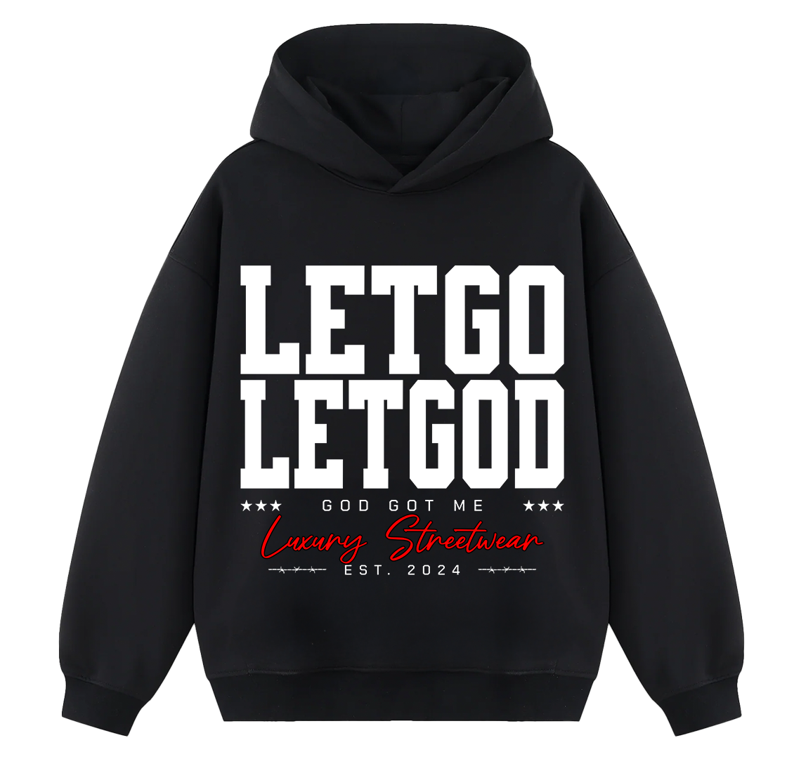 Let God "Puff Print" Hoodie