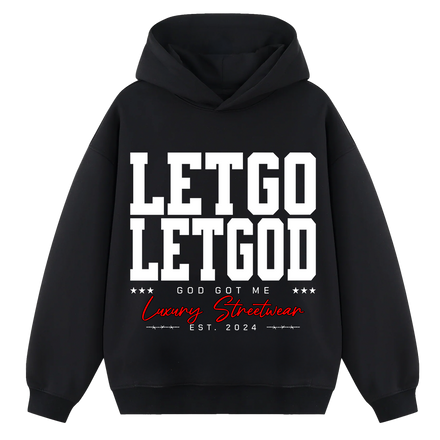 Let God "Puff Print" Hoodie